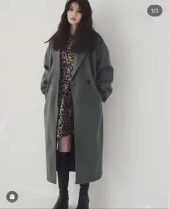 GRLグレイル　サイドスリットロングテーラードコートのサムネイル