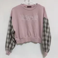ラブトキ lovetoxicピンク トレーナー M
