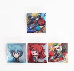 【未開封】にふぉるめ　ヱヴァンゲリヲン　新劇場版　サードインパクト　シール４枚