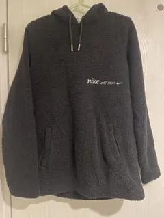 Nike フード付きボアパーカー ブラック Sサイズ