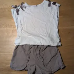 Tシャツ　ショートパンツセット110cmのサムネイル