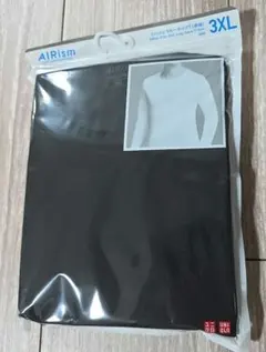 UNIQLO AIRism 長袖Tシャツ 3XL ブラック