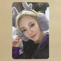 少女時代 ヒョヨン HYOYEON ピンク クリスマス 2022 グッズ トレカ