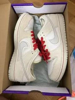 極美品 NIKE ナイキ ダンク ハイ プロ セイル/チーム クリムゾン