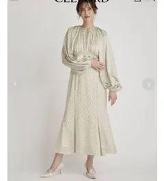 値下げ中　セルフォード　パンジープリント花柄ワンピース　半額以下