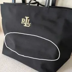 ローレンラルフローレン　ブラック　トートバッグ