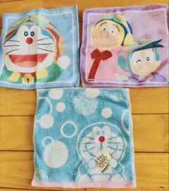 ドラえもん タオルハンカチ　ミニハンカチ