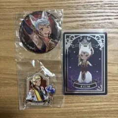 ツイステ カリム 缶バッジ トレカ アクキー