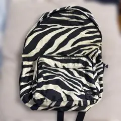 希少 HEAD PORTER ヘッドポーター ゼブラ柄 リュック デイパック 希少 HEAD PORTER ヘッドポーター ゼブラ柄 リュック デイパック