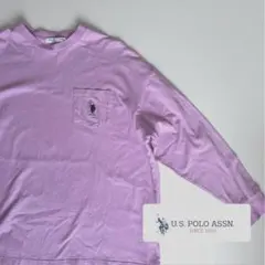 U.S.POLO ASSN Tシャツ L ピンク