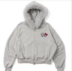 9090 girl ×HELLO KITTY Eared Zip Hoodie - メルカリ