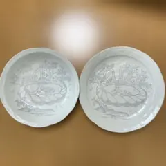 大相撲　横綱デザイン 陶器皿2枚セット 新品