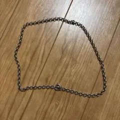 シルバー リンクチェーンネックレス　人探し中めぐ♡