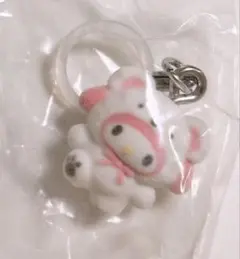 ふわふわスノー めじるしアクセサリー マイメロディ