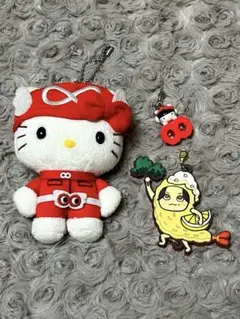 【渋谷すばる】　ハローキティ ぬいぐるみ　ラバーキーホルダーセット　関ジャニ∞