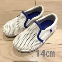 ポロラルフローレン キッズ スリッポン