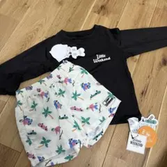 新品　リトルウィークエンド　男の子　水着　セット　100