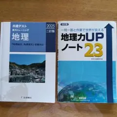 共通テスト実力トレーニング地理2025二訂版 地理力UPノート23のサムネイル