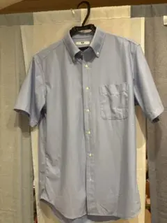 UNIQLO ライトブルー ボタンダウンシャツ M