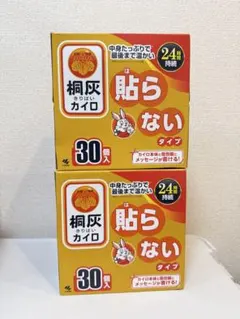 小林製薬 桐灰カイロ はる 30個入 2箱セットのサムネイル
