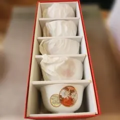 未使用】三洋陶器 京錦 5客セット 林斎 - メルカリ