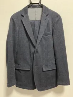 パジャマスーツ　AOKI ネイビー　グレンチェック