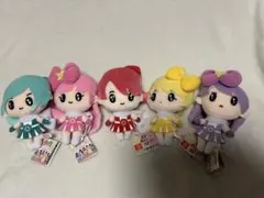 ももいろクローバーＺ&Kiki & Lala ぬいぐるみ 5体セット