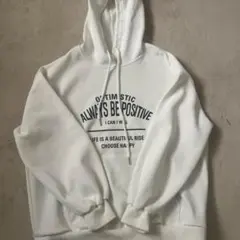 パーカー ホワイト