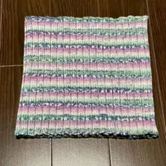 手編み　オパール毛糸　コットン　腹巻き　冷え取り　スヌード　KFSオリジナル毛糸のサムネイル