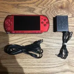 美品　PSP3000 ラディアントレッド