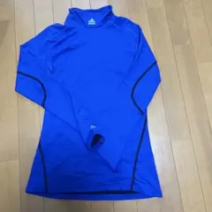adidas TECHFIT 長袖カットソー 青
