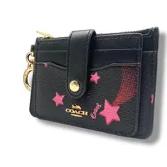 COACH coach コーチ カードケース コインケース 小銭入 星柄