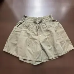 メゾピアノジュニア キュロット スター ポケット カーキ 150