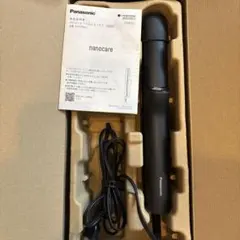 Panasonic ナノケア ヘアアイロン ブラック