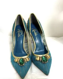 ディズニー ダイアナ アラジン パンプス ジャスミン 23.5 Dハロ 仮装