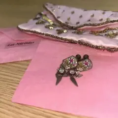 Les Néréides レネイド 花モチーフ カラフル イヤリング