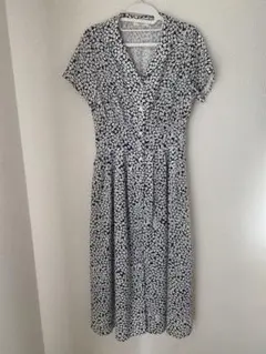 [FREAK'S STORE]花柄半袖シャツワンピース