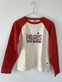 プチバトー　PARIS プリント　ロンTのサムネイル