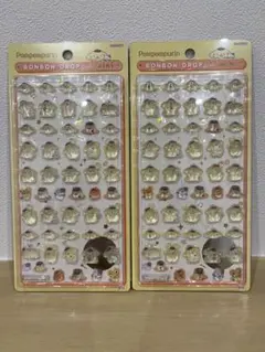 【正規品】ボンボンドロップシール　サンリオミニ　ポムポムプリン　2枚セット