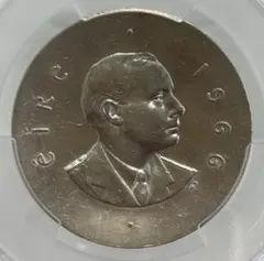 1964年シャルージャ首長国ジョン・F・ケネディ5ルピー大型記念銀貨PCGS認証 1964年シャルージャ首長国ジョン・F・ケネディ5ルピー大型記念銀貨PCGS