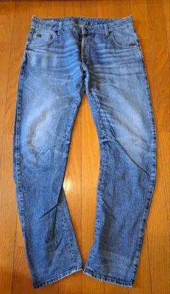 Gstar raw ARC 3D SLIM デニム　立体裁断　ダメージ加工