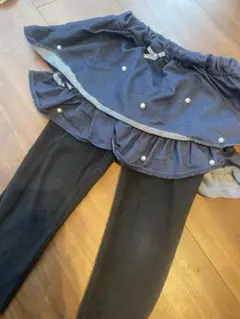 スカパン　レギンス 110cm デニム