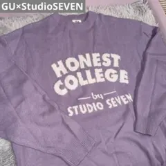 GU STUDIO SEVEN スタジオセブン ジャカードセーター ユニセックスのサムネイル