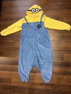 ミニオン フード付きオーバーオール M