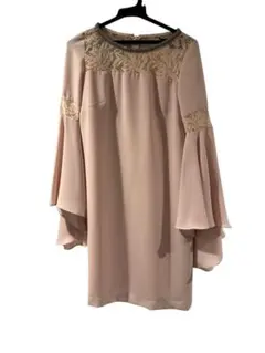 【訳あり品】ダイアグラム⭐︎フレアスリーブドレス⭐︎36