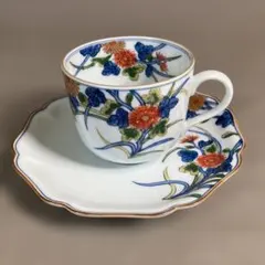源右衛門 染錦古伊万里菊絵 楕円大皿 - メルカリ