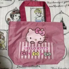 サンリオ キティ ピンク ポケット付き ハンドバッグ