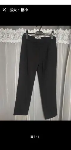 美品　裏地あり　レディースパンツスーツ　フォーマル