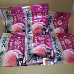 【まとめ売り】UHA味覚糖 忍者めし 鉄の鎧 ピーチ70袋＋マスカット15袋