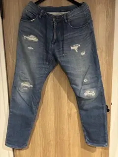 BEAUTY&YOUTH ダメージジョガーパンツS